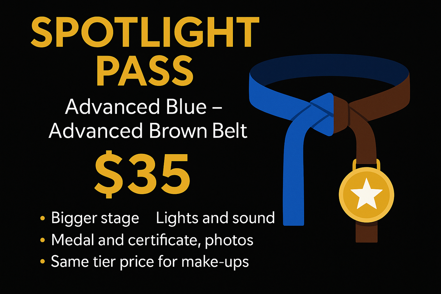 ⚡ Spotlight Pass ($35)